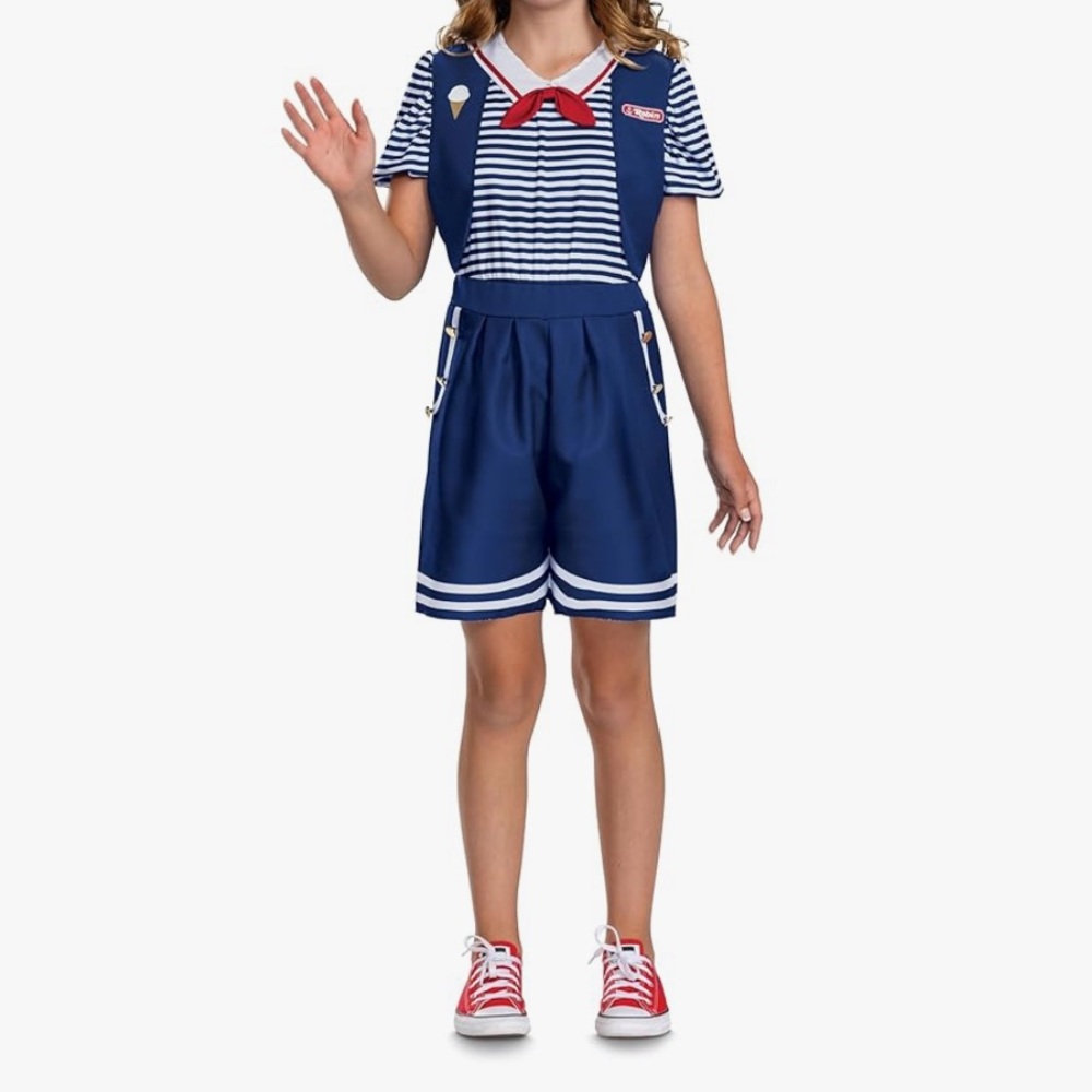 ROBIN SCOOPS AHOY COSTUME, OFFICIAL STRANGER THINGS HALLOWEEN COSTUME